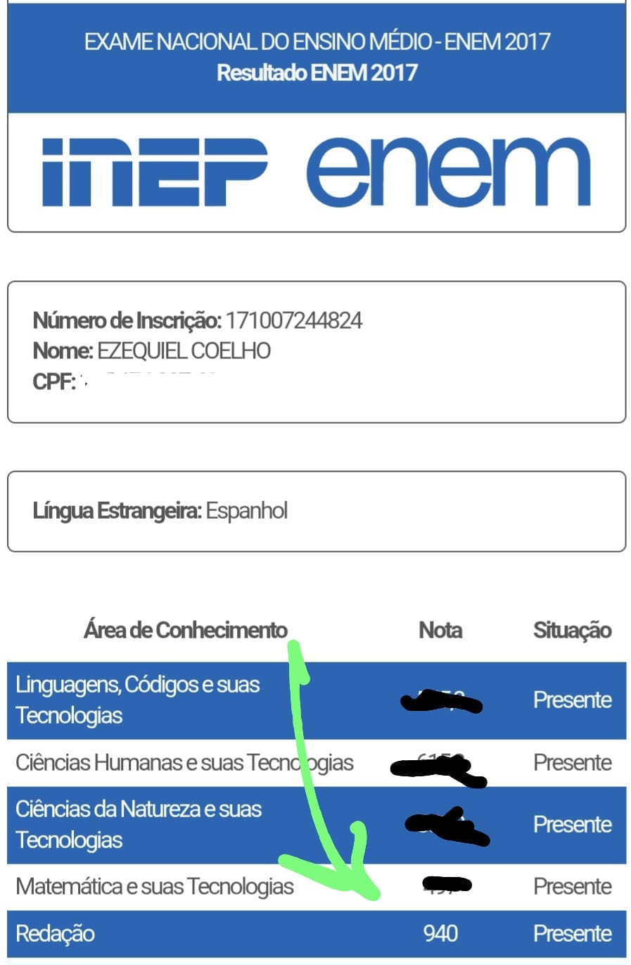 ENEM 2017 · Redação